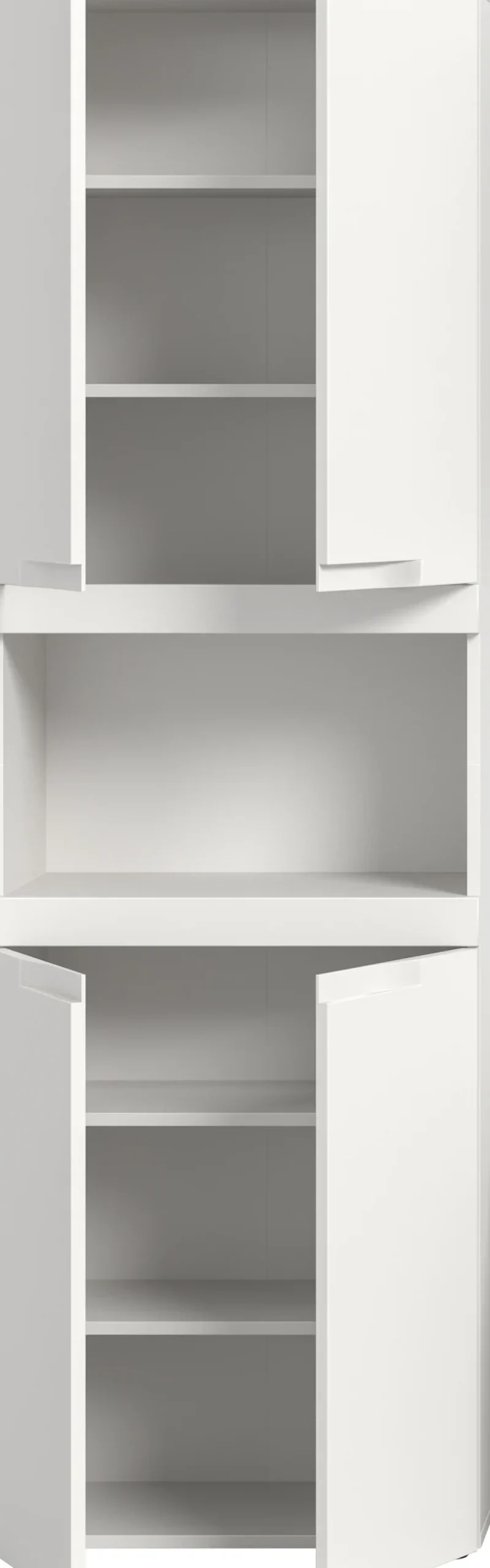 OTTO home Hochschrank »MAOI, Höhe 194 cm, 4 Türen, 1 offenes Fach« Badezimmerschrank, Schrank, Badschrank, Midischrank, Bad, Badezimmer
