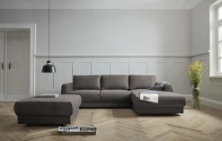 OTTO home Hocker »Hobro« in 3 Bezugsstoffen und vielen Farben