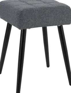 OTTO home Hocker »Louise« 1 Stk. tlg. quadratische Sitzfläche in 32 cm