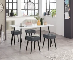 OTTO home Hocker »Louise« 1 Stk. tlg. quadratische Sitzfläche in 32 cm