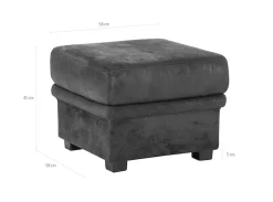 OTTO home Hocker »Savona, B: 58 cm« individuell zu kombinieren