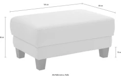 OTTO home Hocker »Trondheim« mit Stauraum, Federkern