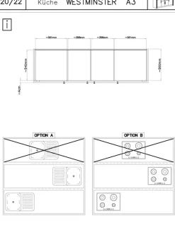 OTTO home Küche »KS-Westminster« Breite 204 cm, ohne E-Geräte