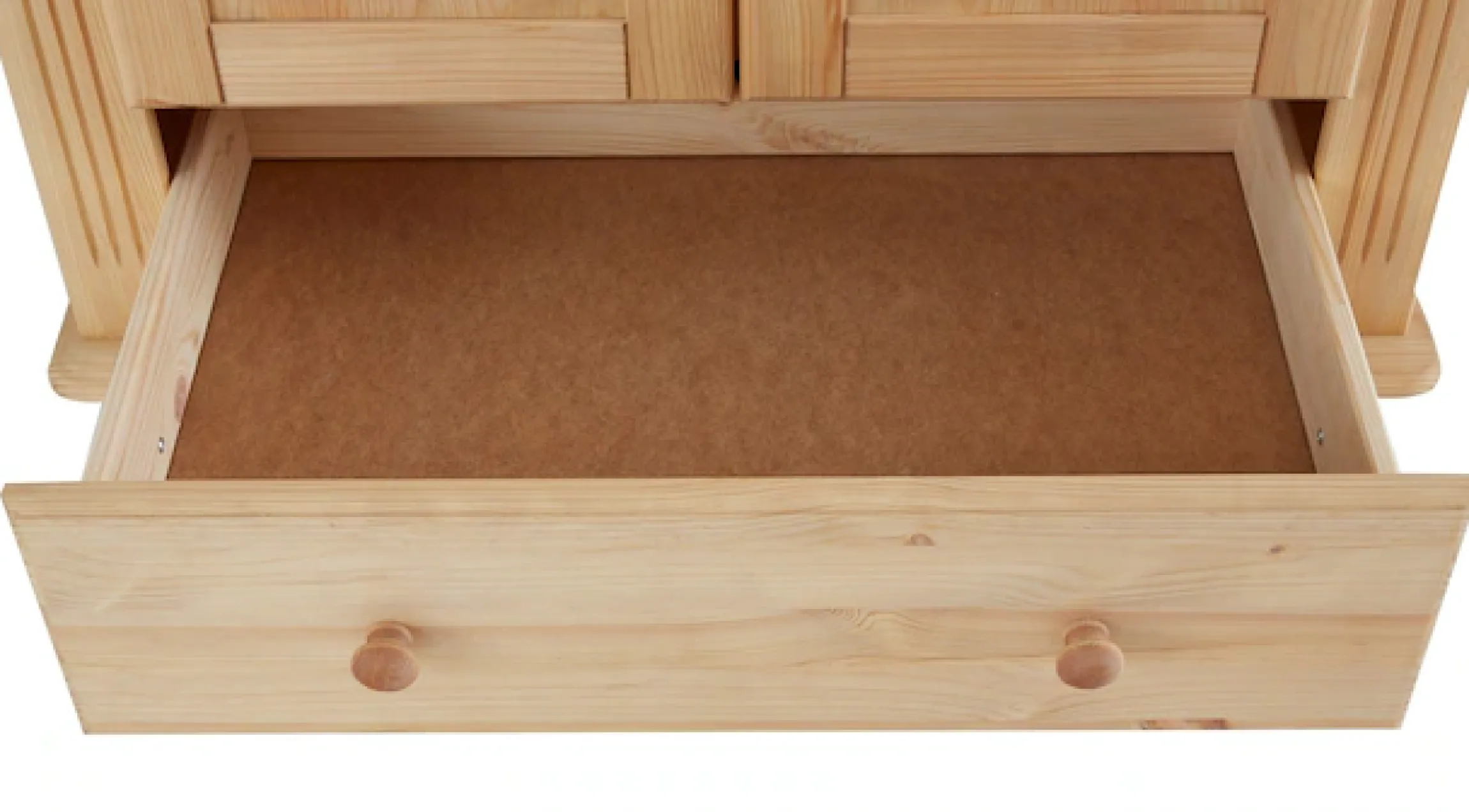 OTTO home Kleiderschrank »Adele« aus massiver Kiefer, Landhausstil