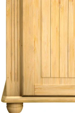 OTTO home Kleiderschrank »Adele« Massive Kiefer,Spiegel; Landhausstil