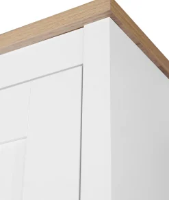 OTTO home Kleiderschrank »Büsum Schlafzimmer Schrank« stabile robuste Bauweise mit optimaler Aufteilung,Schlafzimmerschrank Landhaus Design Garderobe Schrank Bestseller
