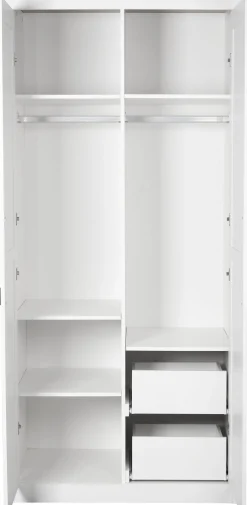 OTTO home Kleiderschrank »Büsum Schlafzimmer Schrank« stabile robuste Bauweise mit optimaler Aufteilung,Schlafzimmerschrank Landhaus Design Garderobe Schrank Bestseller