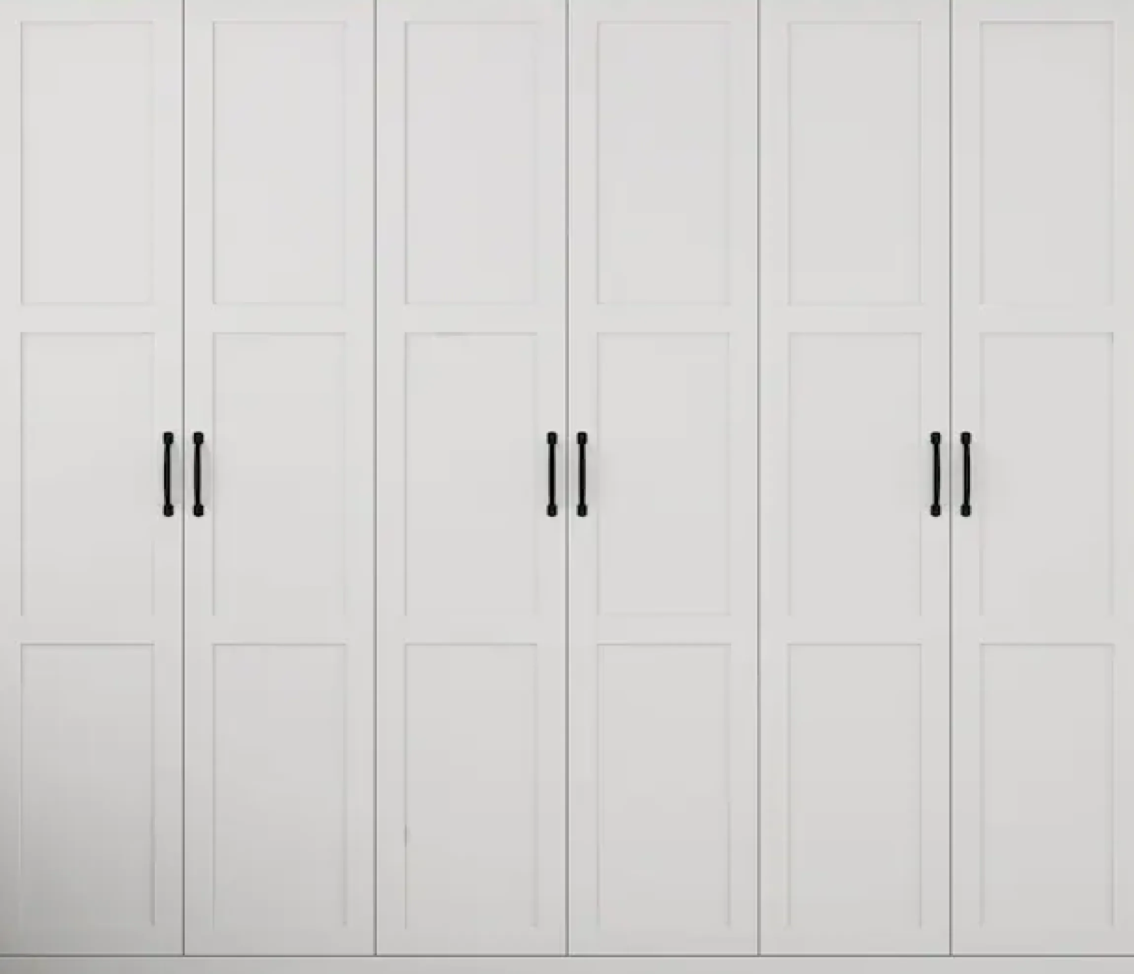 OTTO home Kleiderschrank »Emmilia Schrank Schlafzimmerschrank im Landhaus Design« Mit vielen Einlegeböden und Softclose,Landhaus Schrank mit6 Türen Breite 226,5cm Höhe 2m