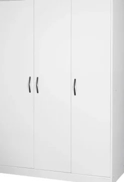 OTTO home Kleiderschrank »Hamburg platzsparend in moderner Optik, FSC zertifiziert« Moderne Optik in weiß, robuste Verarbeitung für den Alltag