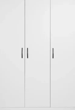 OTTO home Kleiderschrank »Hamburg platzsparend in moderner Optik, FSC zertifiziert« Moderne Optik in weiß, robuste Verarbeitung für den Alltag
