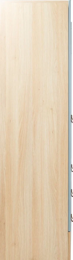 OTTO home Kleiderschrank »Hennix skandinavisches Spitzdach-Design mit Soft-Close, viel Stauraum« H/B/T ca. 200/150/51cm,3 Schubladen, Made in Germany, variable Einlegeböden