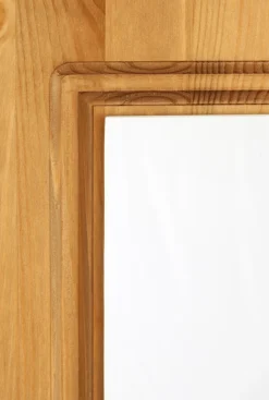OTTO home Kleiderschrank »Hugo« 3 Breiten: 106/200/245 cm H/T ca. 190/58 cm,aus massiver Kiefer im Landhausstil, mit Spiegel