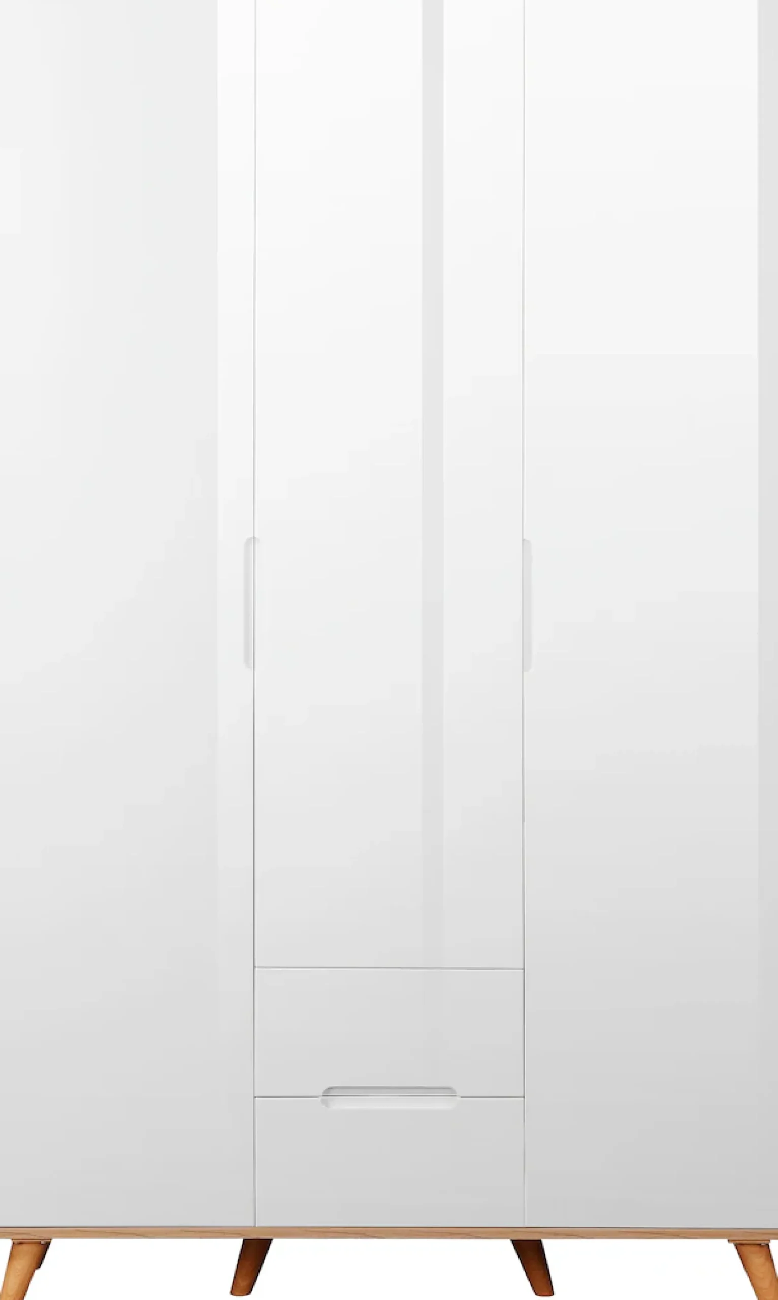 OTTO home Kleiderschrank »Lund Schlafzimmerschrankim skandinavischem Design« Garderobenschrank mit Premium Innenausstattung, Breite 120cm