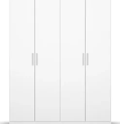 OTTO home Kleiderschrank »Mehrzweckschrank Aktenschrank Möbel Mietswohnung Schlafzimmer KOLUNA« Breiten 181/226/271/315 cm Höhen 210/229 cm, moderne Dekor-Front,inkl. 2 Innenschubladen sowie extra Einlegeböden MADE IN GERMANY