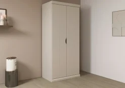 OTTO home Kleiderschrank »Mehrzweckschrank Aktenschrank Möbel Mietswohnung Schlafzimmer MARLENE« 3 verschiedene Ausstattungen BASIC/CLASSIC/PREMIUM (inkl. SOFT-CLOSE),in 3 Breiten 91/136/181 cm im Landhaus-Stil MADE IN GERMANY