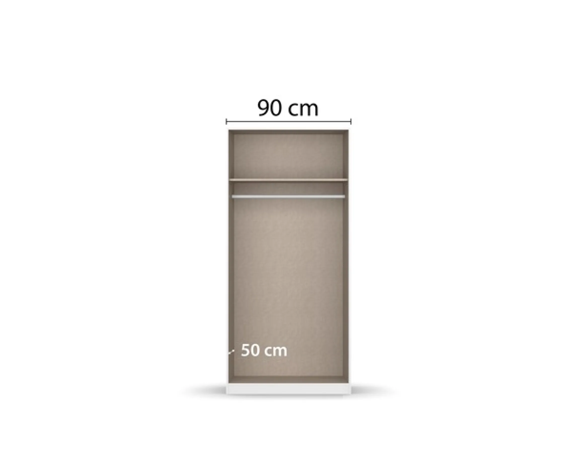 OTTO home Kleiderschrank »Mehrzweckschrank Aktenschrank Möbel Mietswohnung Schlafzimmer MARLENE« 3 verschiedene Ausstattungen BASIC/CLASSIC/PREMIUM (inkl. SOFT-CLOSE),in 3 Breiten 91/136/181 cm im Landhaus-Stil MADE IN GERMANY