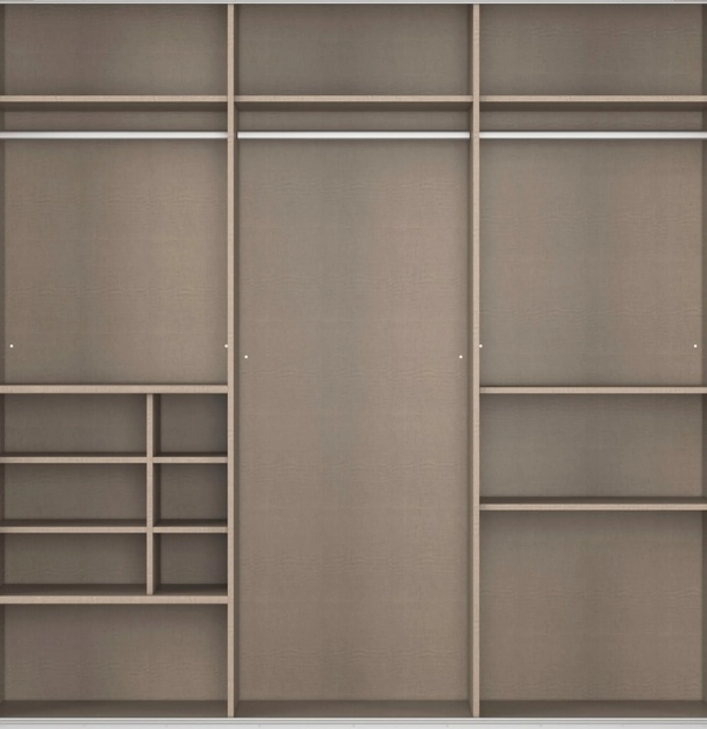 OTTO home Kleiderschrank »Mehrzweckschrank Aktenschrank Möbel Mietswohnung Schlafzimmer TOMA« Breiten 203/271/315/360 cm, Höhen 210/229 cm,inkl. Regaleinsatz sowie zusätzlichen Einlegeböden MADE IN GERMANY