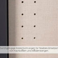 OTTO home Kleiderschrank »Mehrzweckschrank Schwebetürenschrank Mietswohnung Schlafzimmer CORTONA« erhältlich in Breite: 136/181/203/226/271/315/360 cm, Höhe: 210/229 cm,in 3 Ausstattungen BASIC/CLASSIC/PREMIUM (SOFT-CLOSE) MADE IN GERMANY