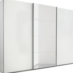 OTTO home Kleiderschrank »Mehrzweckschrank Aktenschrank Möbel Mietswohnung Schlafzimmer DOBENE« erhältlich in Breite: 271 und 360 cm, Höhe: 210 cm,mit großen Spiegelelementen, inkl. Schubladeneinsatz MADE IN GERMANY