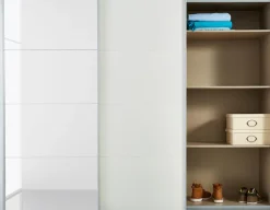 OTTO home Kleiderschrank »Mehrzweckschrank Aktenschrank Möbel Mietswohnung Schlafzimmer DOBENE« erhältlich in Breite: 271 und 360 cm, Höhe: 210 cm,mit großen Spiegelelementen, inkl. Schubladeneinsatz MADE IN GERMANY