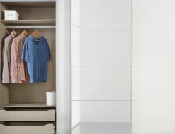 OTTO home Kleiderschrank »Mehrzweckschrank Aktenschrank Möbel Mietswohnung Schlafzimmer DOBENE« erhältlich in Breite: 271 und 360 cm, Höhe: 210 cm,mit großen Spiegelelementen, inkl. Schubladeneinsatz MADE IN GERMANY