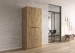 OTTO home Kleiderschrank »Mehrzweckschrank Aktenschrank Möbel Mietswohnung Schlafzimmer OTELI« erhältlich in Breiten 91-360 cm, ab Breite 136cm inkl. Innenschubladen,mit zusätzlichen Einlegeböden, optional mit Spiegel MADE IN GERMANY