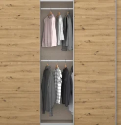 OTTO home Kleiderschrank »Mehrzweckschrank Aktenschrank Möbel Mietswohnung Schlafzimmer KOLUNA« 3 Ausstattungen BASIC/CLASSIC/PREMIUM (inkl. SOFT-CLOSE-FUNKTION),Breiten 203/271/315/360 cm Höhen 210/229 Dekor-Front MADE IN GERMANY