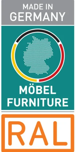 OTTO home Kombikommode »Sideboard Schubladenkommode AGORDO mit Dekor- oder Hochglanzfront« in zwei Griff-Farben, Breite 120 cm,vier große Schubladen, mit insgesamt 4 Einlegeböden MADE IN GERMANY