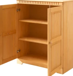 OTTO home Kommode »Cubrix« aus schönem massivem Kiefernholz, Höhe 100 cm