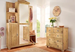 OTTO home Kommode »Finca« aus massivem Kiefernholz, mit Schubladen für Stauraummöglichkeiten