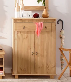 OTTO home Kommode »Indra, Sideboard« B/T/H: 74/35/100 cm,74 cm breit, aus massiver Kiefer, FSC®-zertifiziert