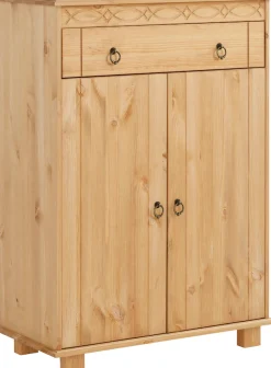 OTTO home Kommode »Indra, Sideboard« B/T/H: 74/35/100 cm,74 cm breit, aus massiver Kiefer, FSC®-zertifiziert