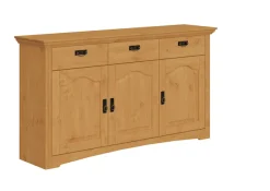 OTTO home Kommode »Konrad« aus massiver Kiefer, Breite 156 cm, mit Schubladen, FSC®