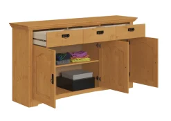 OTTO home Kommode »Konrad« aus massiver Kiefer, Breite 156 cm, mit Schubladen, FSC®