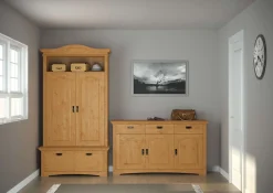 OTTO home Kommode »Konrad« aus massiver Kiefer, Breite 156 cm, mit Schubladen, FSC®
