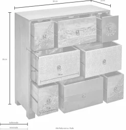 OTTO home Kommode »Mahar« Breite 85 cm