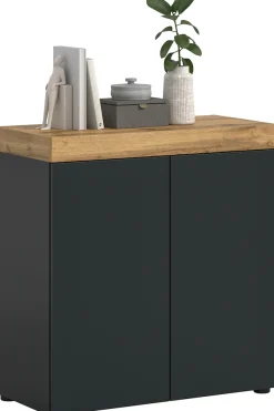 OTTO home Kommode »MAMBO, TOPSELLER!, Breite 77 cm, 2 Türen, 2 Einlegeböden« 1 Stk. tlg. Kommode, Anrichte, Wohnzimmer, Schlafzimmer