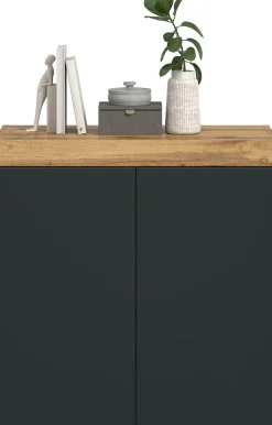 OTTO home Kommode »MAMBO, TOPSELLER!, Breite 77 cm, 2 Türen, 2 Einlegeböden« 1 Stk. tlg. Kommode, Anrichte, Wohnzimmer, Schlafzimmer
