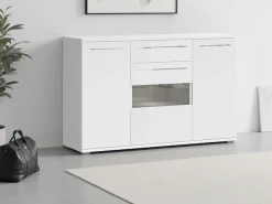OTTO home Kommode »Piano« (H/B/T): 97,4/150/45,2cm,UV lackiert, Soft-Close Funktion
