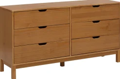 OTTO home Kommode »Post« massives Kiefernholz, mit vielen Stauraummöglichkeiten, Breite 150 cm