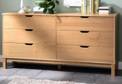 OTTO home Kommode »Post« massives Kiefernholz, mit vielen Stauraummöglichkeiten, Breite 150 cm