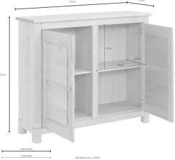 OTTO home Kommode »Rauna« Breite 118 cm, aus massiver Kiefer, FSC®-zertifiziert