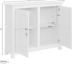 OTTO home Kommode »Rauna« Breite 118 cm, aus massiver Kiefer, FSC®-zertifiziert