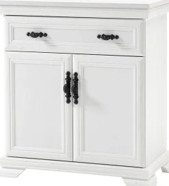 OTTO home Kommode »Royal, Schrank im Landhausstil, Wohnzimmerschrank, Mehrzweckschrank« Metallgriffe, ausreichend Stauraum, vielseitig einsetzbar, 88 cm breit