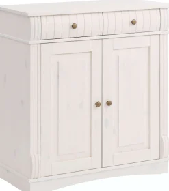 OTTO home Kommode »Teresa Sideboard nur 2 Schubkästen« aus massiver Kiefer Breite 84 cm, FSC®