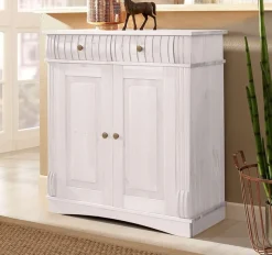 OTTO home Kommode »Teresa Sideboard nur 2 Schubkästen« aus massiver Kiefer Breite 84 cm, FSC®