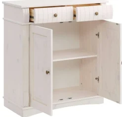 OTTO home Kommode »Teresa Sideboard nur 2 Schubkästen« aus massiver Kiefer Breite 84 cm, FSC®