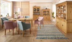 OTTO home Kommode »Vinales, mit 2 Schubläden, 2 Türen und Messinggriffe im Jugendstil« Messinggriffe im Jugendstil, mit Zierleisten und elegantem Sockel