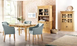 OTTO home Kommode »Vinales, mit 2 Schubläden, 2 Türen und Messinggriffe im Jugendstil« Messinggriffe im Jugendstil, mit Zierleisten und elegantem Sockel