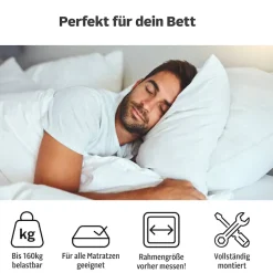 OTTO home Lattenrost »Imke, 90x200, 140x200 cm und weiteren Größen« Lattenrost für alle Matratzen, langlebig, ergonomisch, 7-Zonen